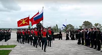В Ростовской области прошла траурная церемония перезахоронения солдат Великой Отечественной, павших в боях за Родину
