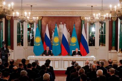 Владимир Путин 19 августа встретится с президентом Казахстана в Сочи