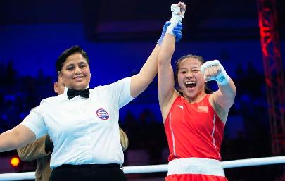 Китайские спортсменки выиграли две золотых медали на ЧМ по боксу среди женщин