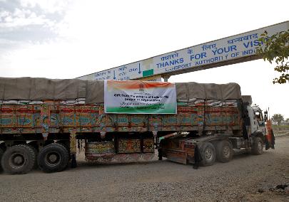 Индия направила гуманитарную помощь в Афганистан