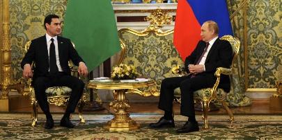 Президенты РФ и Туркменистана обсудили сотрудничество в энергетике 