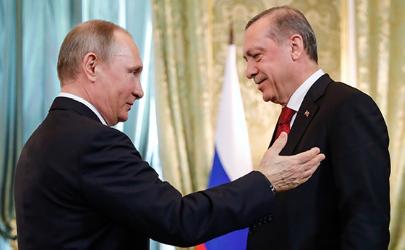 Тайип Эрдоган и Владимир Путин договорились об активизации взаимного товарооборота