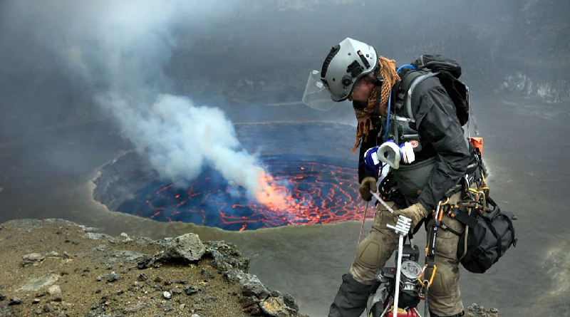 исследование вулканического газа