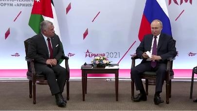 Владимир Путин провел встречу с королём Иордании на полях форума «Армия-2021»