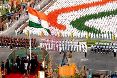В Индии отмечают юбилей независимости