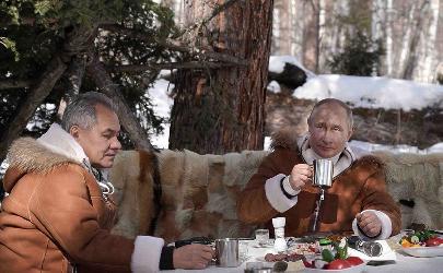 Владимир Путин отправился отдыхать в тайгу