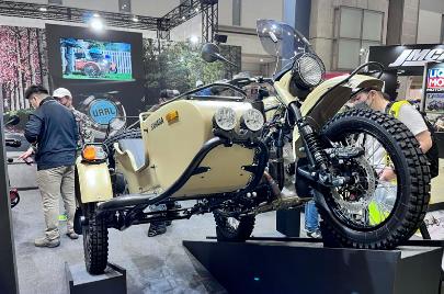 Мотоциклы «Урал» представили на Токийском мотоcалоне
