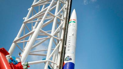 Индия провела успешные испытания космической ракеты Vikram-S 