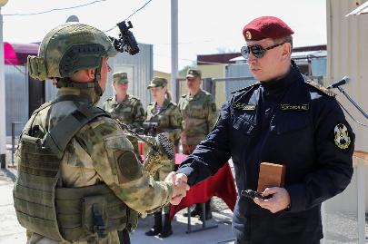 Спецназ Росгвардии провёл тактико-специальные учения в Краснодарском крае