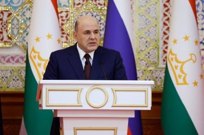 Премьер-министр РФ провёл встречу с Эмомали Рахмоном