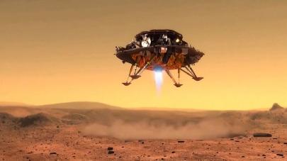 Китайский аппарат приземлится на Марс уже в конце весны