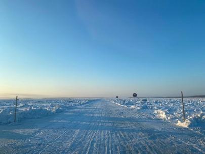 Сибирские учёные разработали технологию армирования ледовых переправ