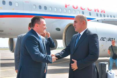 Игорь Краснов прибыл с визитом в Душанбе