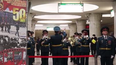 В новосибирском метро запустили вагон-музей Росгвардии