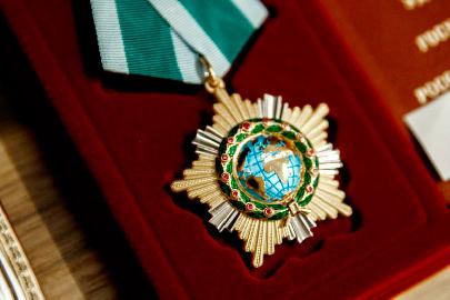 Владимир Путин наградил посла ОАЭ в Москве орденом Дружбы