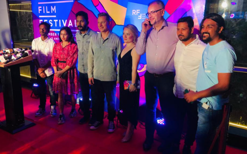 More than 250 spectators gathered at the opening ceremony of the Russian  Film Festival in India