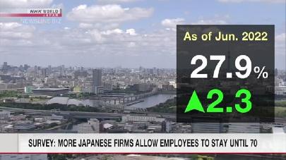 Почти треть японских компаний разрешили сотрудникам работать до 70-ти