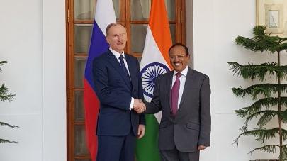 Секретарь Совбеза РФ провёл переговоры с индийским коллегой в Москве