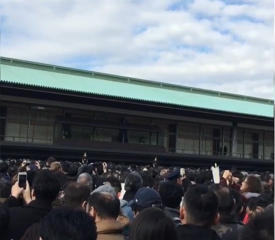 Тысячи японцев поздравили императора.jpg