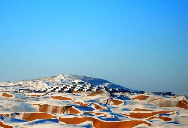 Пустыня во Внутренней Монголии 