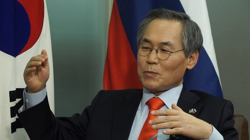 У ЮН ГЫН, Чрезвычайный и Полномочный Посол Республики Корея в Российской Федерации. Фото: 