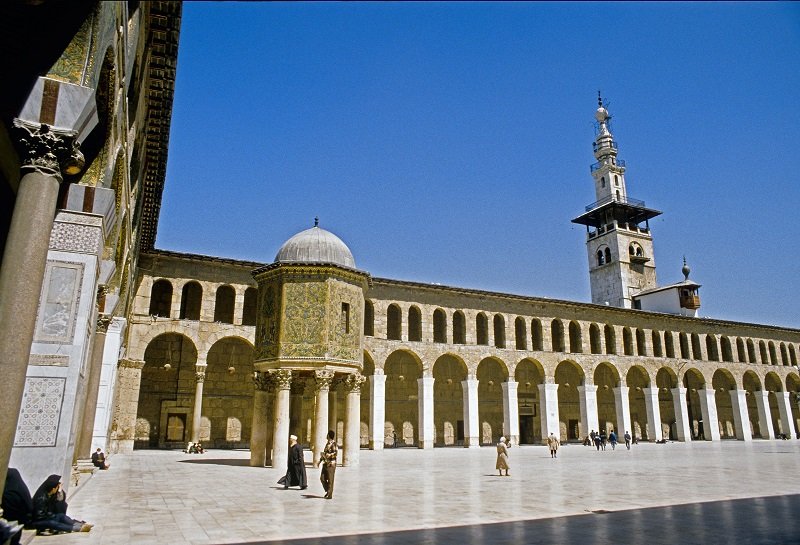 Сирия. Дамаск. Мечеть Омейядов Сирия. Дамаск. Мечеть Омейядов