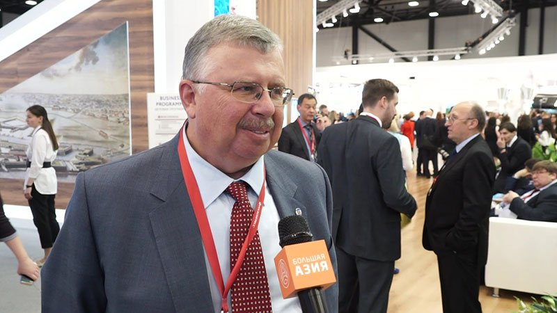 Председатель правления ЕАБР Андрей Бельянинов. Петербургский международный экономический форум 2018