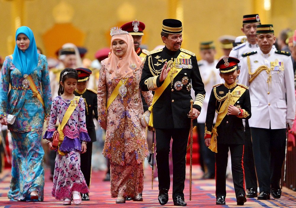 Семья султана Брунея