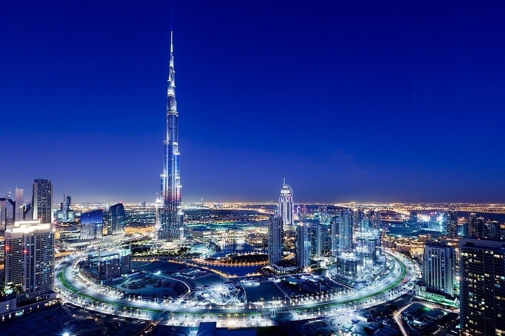 Дубай. башня "Бурдж-Халифа"