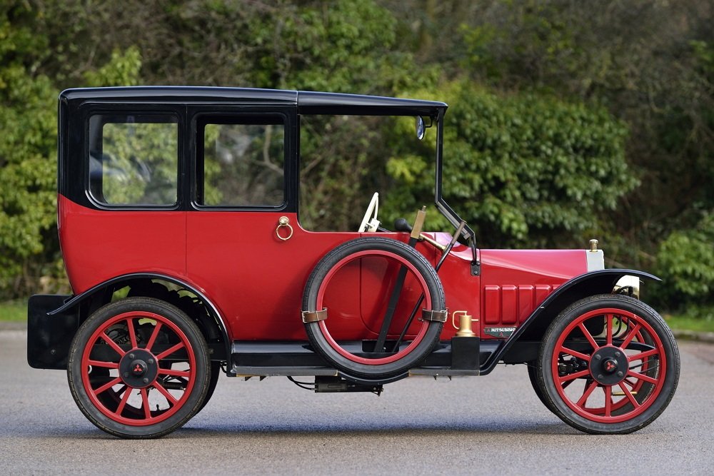 Первый автомобиль Mitsubishi Model A 1917 года